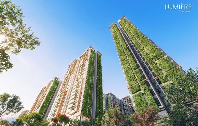 LUMIÈRE Boulevard nằm tại trái tim Đại đô thị Vinhomes Grand Park