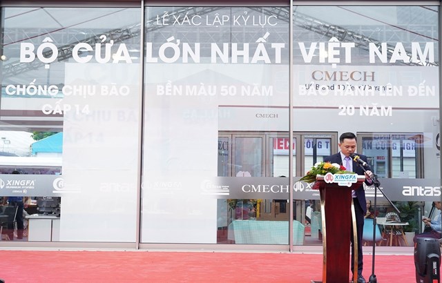Ông Hà Nam Phước - Đại diện AseanWindow phát biểu tại sự kiện