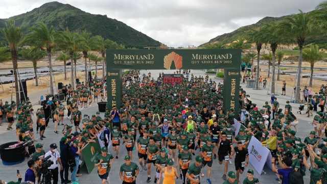 Hơn 3.000 runner đã có nhiều trải nghiệm thú vị khi tham gia giải chạy gia đình “MerryLand Quy Nhơn Run” ngay tại dự án trong dịp Lễ 30/04/2022.